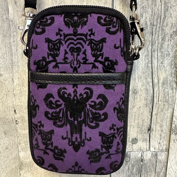 Disney Haunted Mansion Dtech purple crossbody phone case - Picture 4 of 5